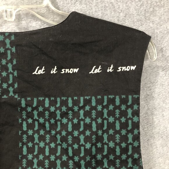 Ugly Christmas Vest homemade "Its A Winter Wonderland" Size M **NOT A SWEATER** - Picture 7 of 9